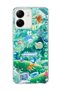 Redmi 13C Compatible Underwater Fish Printed Transparent Phone Case