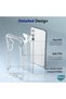 حافظة شفافة ممتصة للصدمات متوافقة مع هاتف Galaxy A08 - 2