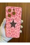 Tecno Spark 10 Pro Leopard Patterned Inside Velvet Silicone Phone Case Cover (Ki7) (Pink Color) - 5