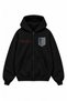 Unisex Oversize Freedom Eren Yeager Back Printed Hooded Zippered Aot Anime Themed Sweatshirt - 2