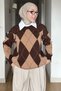Baklava Patterned Knitwear Sweater - 2
