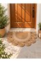 Decorative Jute Door Mat 50X80 cm Size Straw Mat Suitable for Indoor and Outdoor Use