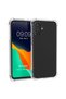 حافظة شفافة ممتصة للصدمات متوافقة مع هاتف Galaxy A08