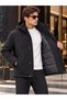 Men's Shoftshell Fabric Water and Wind Resistant Long Coat - 2