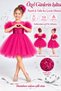 Girl's Tulle Skirted Bow Evening Dress Graduation Dress Ak2620 - 2