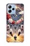 Redmi 12 Compatible Capricorn Sign Printed Transparent Phone Case
