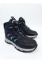 Boy's Mechanism Lace-Up Fur Lined Non-Slip Sole Winter Boots - 4