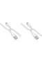 كابل شحن ونقل بيانات من USB-A إلى USB-C، كابل سيليكون بطول 1 متر - 3 أمبير 15 واط كحد أقصى - نقل بيانات بسرعة 480 ميجابت في الثانية (عبوة)