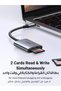 قارئ بطاقات SD، منفذ OTG من النوع C، قارئ بطاقات ذاكرة 2 في 1 لـ Micro SD/TF - 2