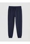 Lcw Kids Navy Blue Elastic Waist Girl's Jogger Sweatpants