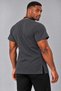 (E-Flex) Anthracite Lycra Men's Single Top Iron-Free Nurse and Doctor Uniform Scrubs Hospital Uniform - 3