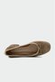 Diels Mink Suede Bow Detailed Genuine Leather Women's Thick Heeled Shoes - 2