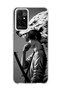 Redmi 10 2022 Compatible Anime Wolf Warrior Printed Transparent Phone Case