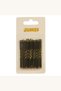 Set 40 ace de păr bronz, 6 cm - 2