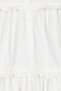 Women Solid Mini Dress, White - 5