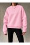 Women's 3 Thread Crew Neck Raglan Sleeve Oversize Sweatshirt 0320 - 3