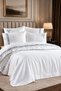 Rom Embroidered Double 7-Piece Duvet Cover + Pique Set
