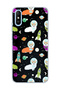 Redmi 9A Compatible Astronaut Dog Printed Transparent Phone Case