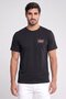 Men Sportswear Fit Short Sleeve Outdoor T-Shirt, Black