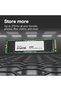 قرص صلب E100 بسعة 1 تيرابايت PCIe 4.0 Gen4 2280 NVMe M.2 SSD - CT480E100SSD8 - 3