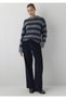 Long Sleeve Sweater Sodalite Blue Stripe - 2