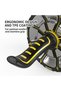Ab Roller الارتداد التلقائي Ab Wheel Silent Smart Digital بكرات عضلات البطن مع وسادات الركبة - 5