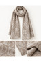Round Pattern Organic Cotton Shawl - 2