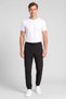 Men Sportswear Fit Training Tack Pants, Black - 2