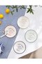 Doux 4-Piece Cake Plate Set - Colorful - 19 cm