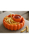 Pumpkin-Shaped Sauce Bowl – French Fries Sauce Container and Decorative Presentation Bowl