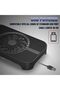 مروحة تبريد أجهزة الشبكة عبر USB، مروحة هادئة بتدفق هواء 65.8CFM بجهد 5 فولت USB، مروحة حامل للراوتر - 5