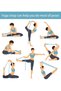 Dolwis Store 2 Pack Yoga Strap (6ft) Stretch Band with Adjustable Metal D Ring Buckle Loop | Exercis - 7