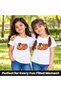 Girls Diwali T-Shirt | Cotton Tee | Round Neck Short Sleeve Festive Wear - 6