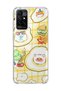 Redmi 10 2022 Compatible Cat in the Field Egg Printed Transparent Phone Case