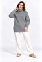New Season Women's Oversize Turtleneck Long Knit Sweater – Soft Textured, Comfortable Fit - 3