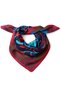 Bird and Flower Patterned Scarf Bandana 70X70 cm - 4