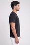 Men Sportswear Fit Short Sleeve Outdoor T-Shirt, Black - 3