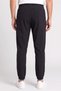 Men 2 Pieces Sportswear Fit Solid Training Track Pants, Black - 4