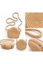 Flower Shaped Wicker Children's Bag - 3