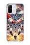 Redmi 12C Compatible Capricorn Sign Printed Transparent Phone Case