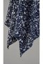Women's Patterned 8-Piece Triangle Cut Asymmetrical Hijab Skirt with Elastic Waist - 6
