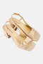 Women Alta Adjustable Buckle Closure Sandals, Beige - 2