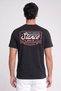Men Sportswear Fit Short Sleeve Outdoor T-Shirt, Black - 4