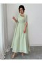 Rochie maxi, verde - 5