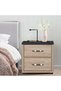 Bolivar 2 Drawer Night Stand Multifunctional Bedside Table