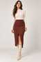 Women's Shardonlu Reported Camisole Ring Detailed Pencil Skirt