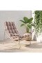 Brio Balcony Chair | Porch Bistro Chair | Modern Design Garden Furniture For Outdoor Seating, Terrace, Lawn, Patio, Balcony | L 64 xW 85 xH 82 cm -Milky White - 2