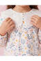 Girls Assorted Floral Printed Long Sleeve Dress - 3