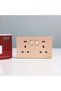 Milano 13A Dual Socket With Neon For Modern Home Electrica - 3