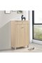 Pluto 2 Door & 1 Drawer Shoe Cabinet For 12 Pairs - Oslo O